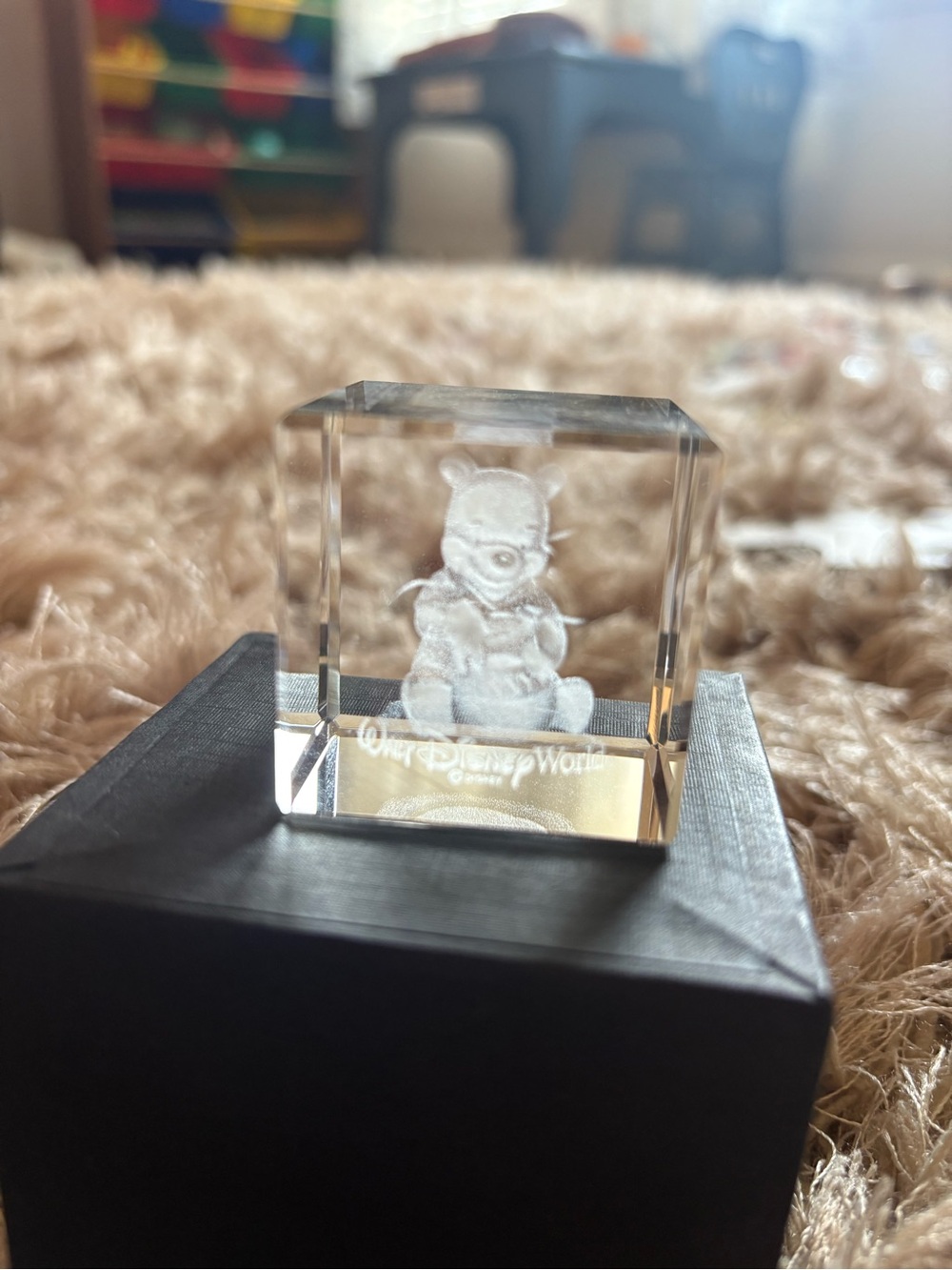 Disney Clear Crystal Winnie the Pooh Figurine - Clear